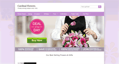 Desktop Screenshot of cardinalflowers.com